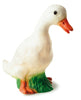 The Duck Lamp features a white duck with an orange beak and feet standing on green grass, set against a white background—a delightful addition to any child's room decor.