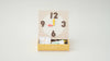 The Magnetic Number Play Set features a children’s magnetic clock toy with brown numbers and yellow and pink hands, shown above a yellow box filled with alphabet cards, magnet puzzles, and play pieces.
