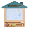 House shaped drawing board